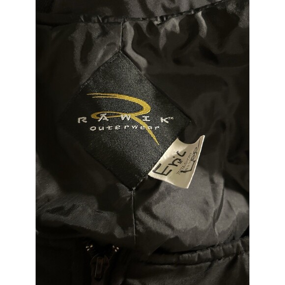 RAWIK Black Men’s Insulated Ski Snow Winter Sports Bib Pants 7017-A  SZ Medium - Picture 6 of 10